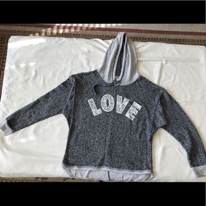 Grey LOVE Sweater